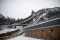 The picture shows the training facility in Oberstdorf in winter