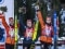 Das Bild zeigt drei Wintersportler aus dem Viessmann Team.