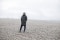 The image shows Eric Frenzel on a meadow with hoarfrost. 