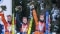 Das Bild zeigt drei Wintersportler aus dem Viessmann Team.
