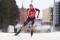 The image shows Benedikt Doll during the race. 