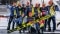 The image shows Viessmann athletes in front of a ski slope. 