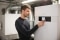 The picture shows biathlete and Olympic champion Arnd Peiffer with his Viessmann heating