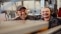The picture shows two Viessmann Climate Solutions employees smiling