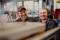 The image shows Operations workers of Viessmann Climate Solutions.