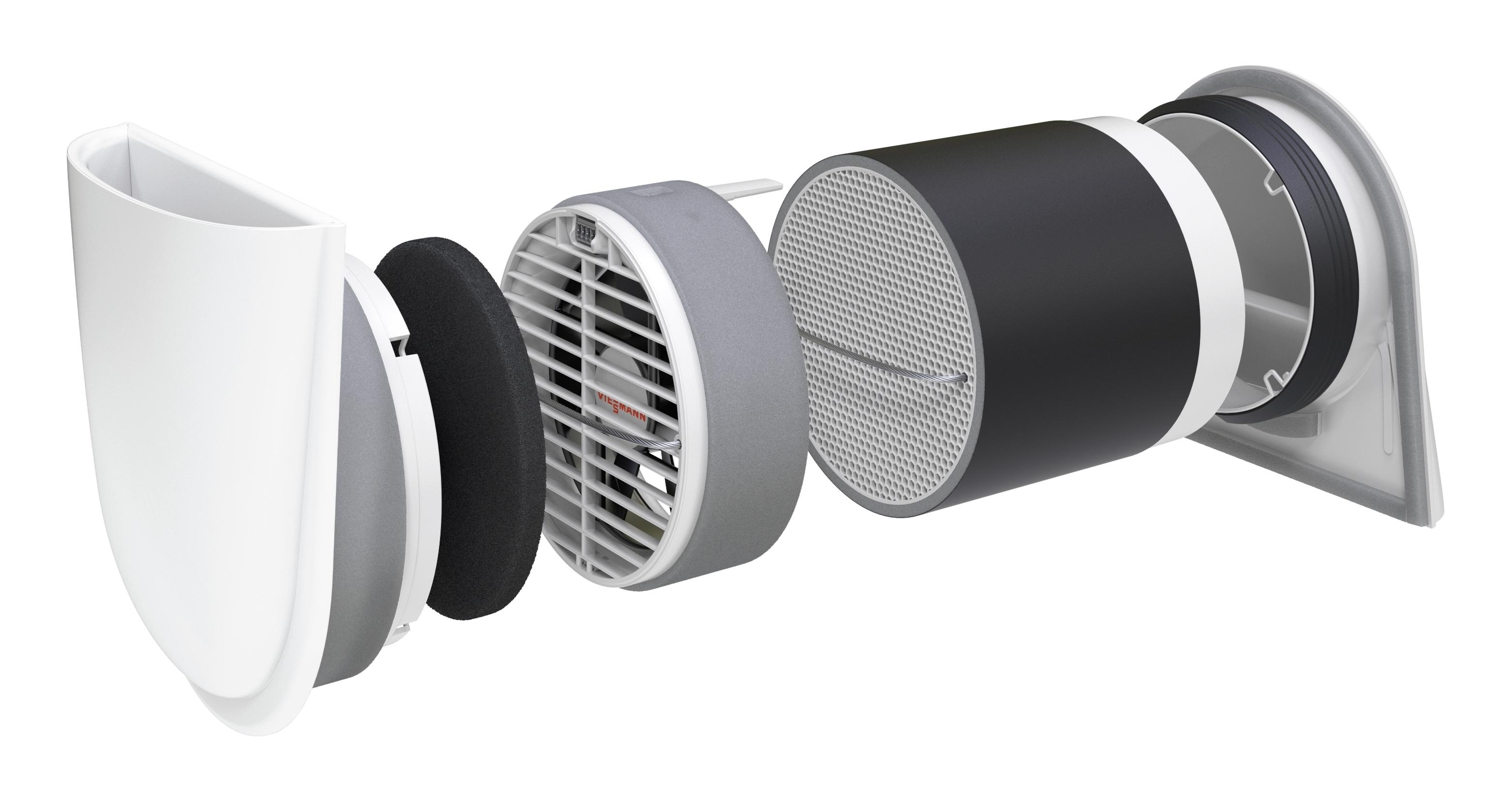 10 Filtri Ricambio Vhbw Per Viessmann Vitovent 100-D - Compatibili, Classe G3, Gommapiuma Nera
