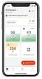 Das Bild zeigt das Viessmann Energy Management System auf einem Smartphone