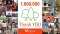 The image shows a collage of social media posts from Viessmann employees on their progress with the ViMove campaign.