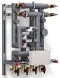 The graphic shows the hydraulics of the ice energy storage system.