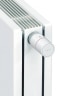 The image shows a ViCare thermostats on a radiator