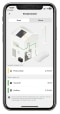 Das Bild zeigt den Bildschirm eines Smartphones mit geöffnetem ViCare Energy Management. 