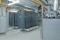 The image shows the Vitobloc 200 combined heat and power units installed in the technical room of the aparthotel.