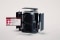 The image shows a Vitocal heat pump in individual parts and the Stiftung Warentest test winner logo.