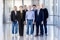 Das Bild zeigt Von links: Marc Franken (Team Lead Produktmanagement E-Systeme, Viessmann Climate Solutions), Tina Hadler (SVP Sales & Partnership, metrify smart metering GmbH), Niklas Eitzenhöfer (Produktmanager E-Systeme, Viessmann Climate Solutions), Carsten Rommel (Head of Products & Solutions bei Carrier Climate Solutions Europe), Marek Thielen (Product Owner User Journey, Viessmann Climate Solutions), Béla Schramm (Geschäftsführer, metrify smart metering GmbH) und Sascha Wartha (Director Residential Digital Services & Energy Management Solutions, Viessmann Climate Solutions) 