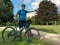 Das Bild zeigt Georg von der Vorst auf seinem Mountain Bike.